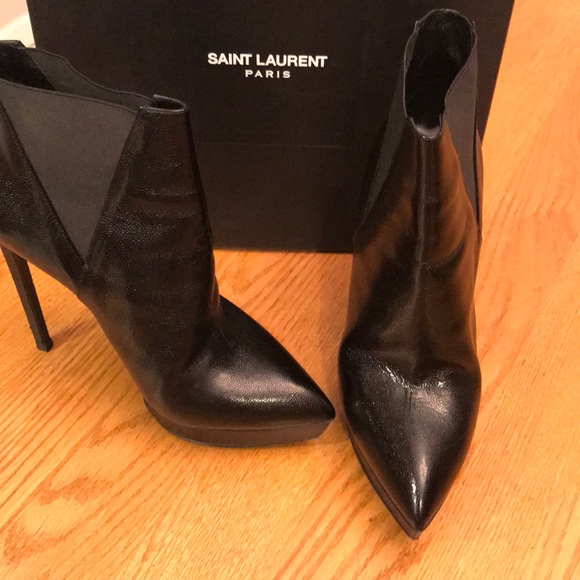 YSL janis Chelsea boots. Black. Size 38.5 (8.5) - Picture 3 of 6